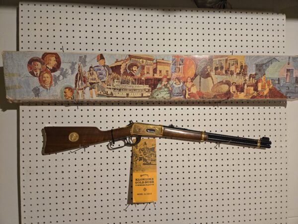 WINCHESTER MODEL 94 "KLONDIKE GOLD RUSH" 30-30- 75 STICKERS @ $25ea. - Image 3